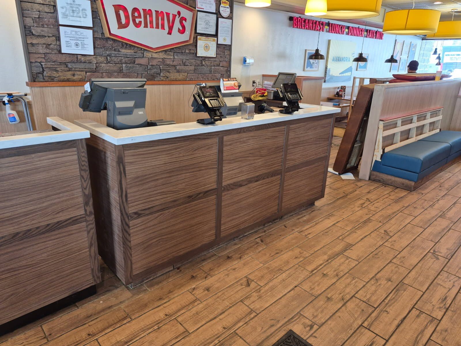 Counter millwork