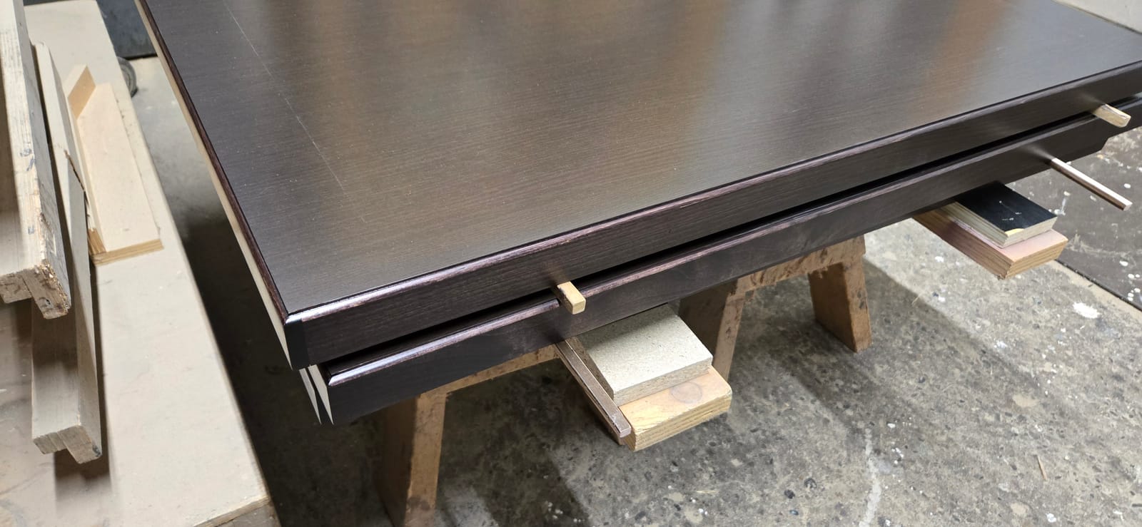 Giant Eagle Laminate Table with Soft Maple Edge
